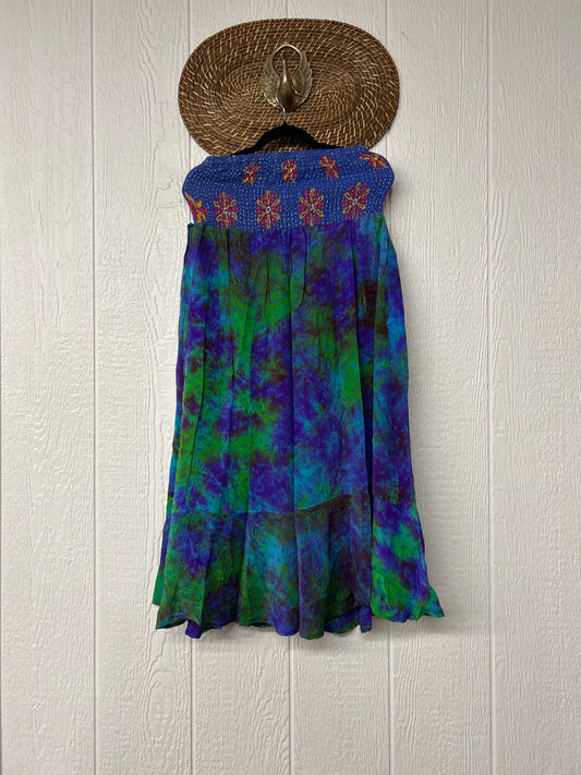 Crepe Sari Inner Peace Wrap Skirt 0626 216