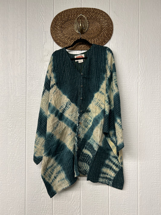 Pareo Kantha Gaia Button-Down Kimono 0526 042