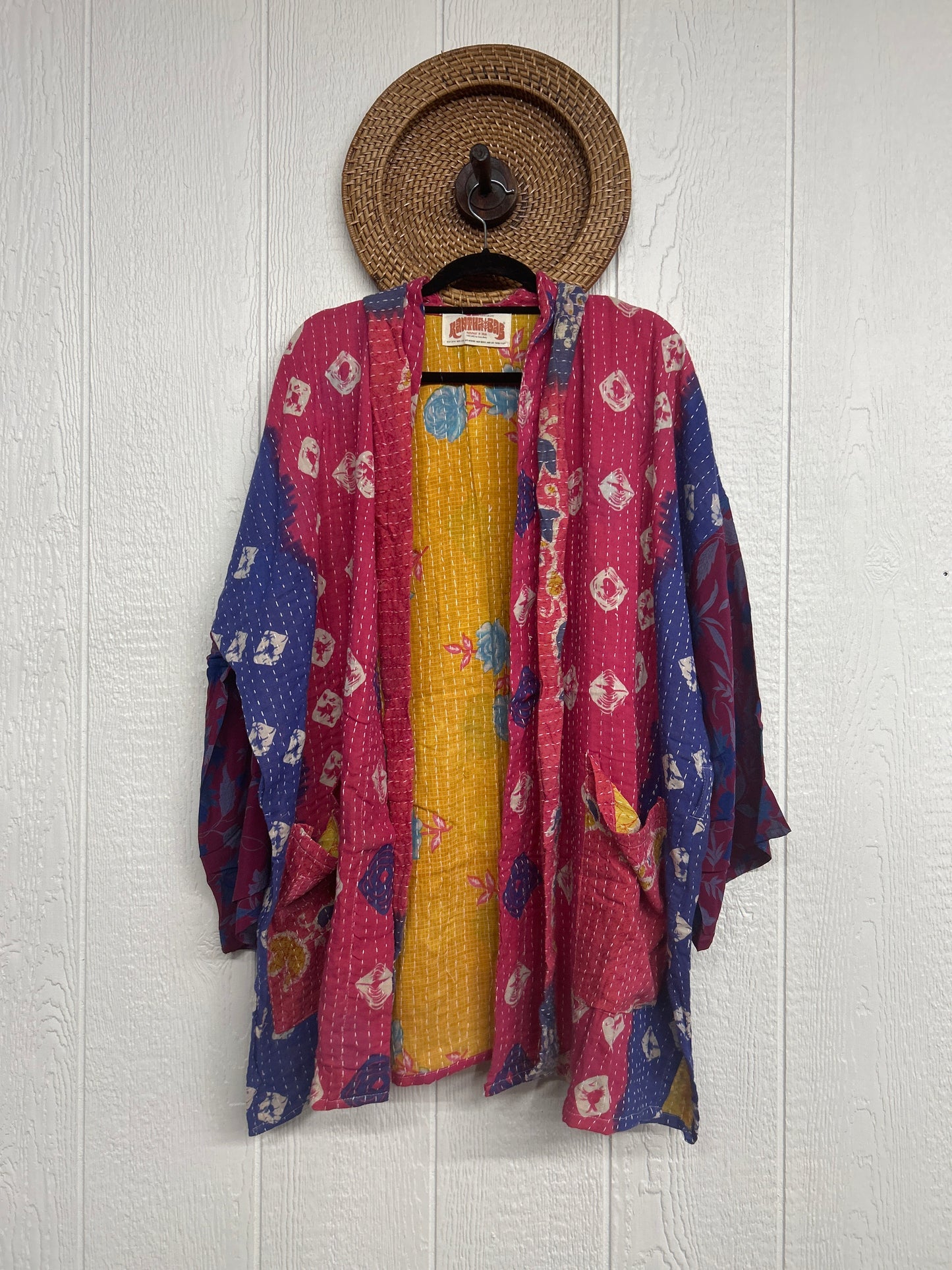 Pareo Kantha Shortie Majestic Kimono 0326 146