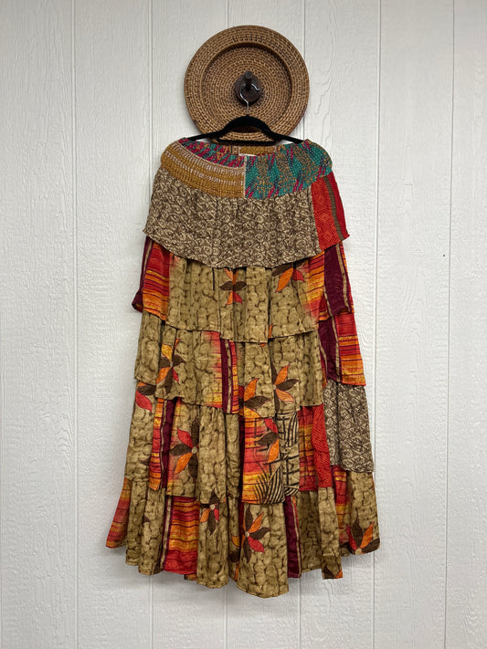 Rasgulla Sari Venus Ruffle Maxi 1125 155