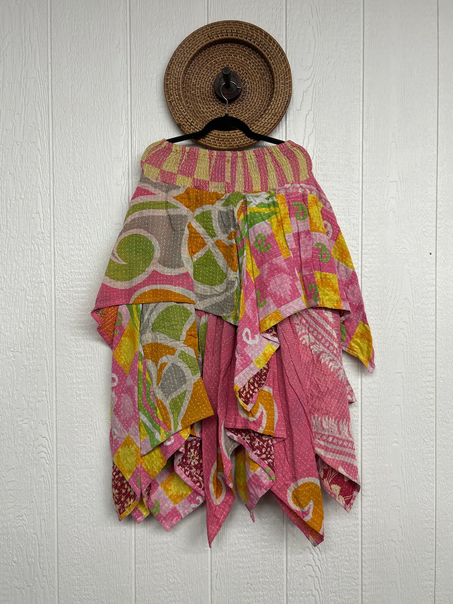 Pareo Kantha Pixie Skirt 0426 041