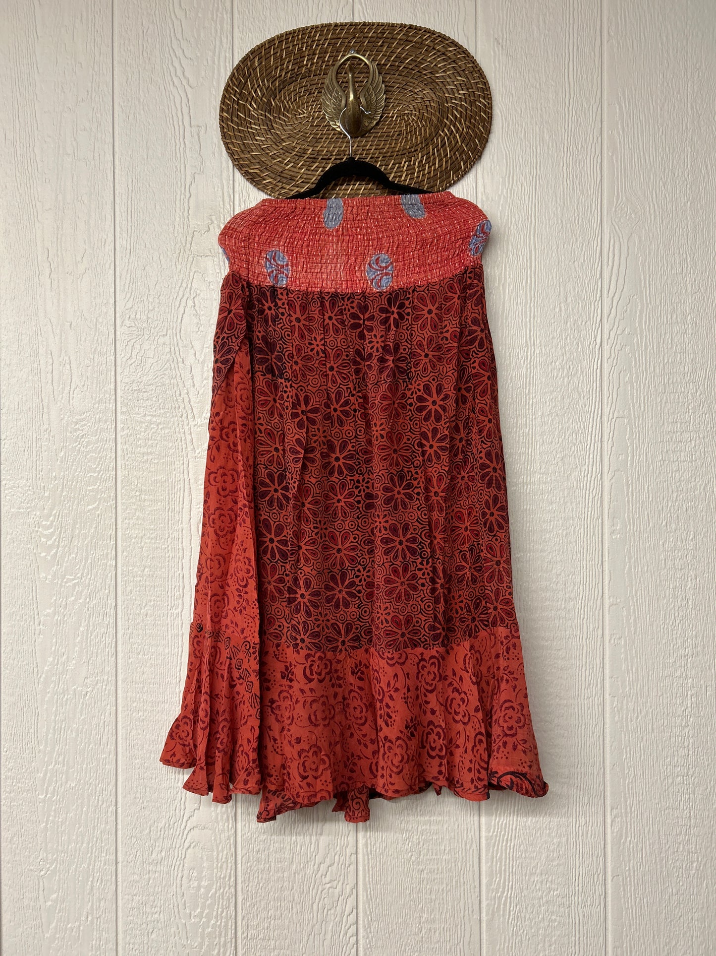 Crepe Sari Inner Peace Wrap Skirt 0626 051