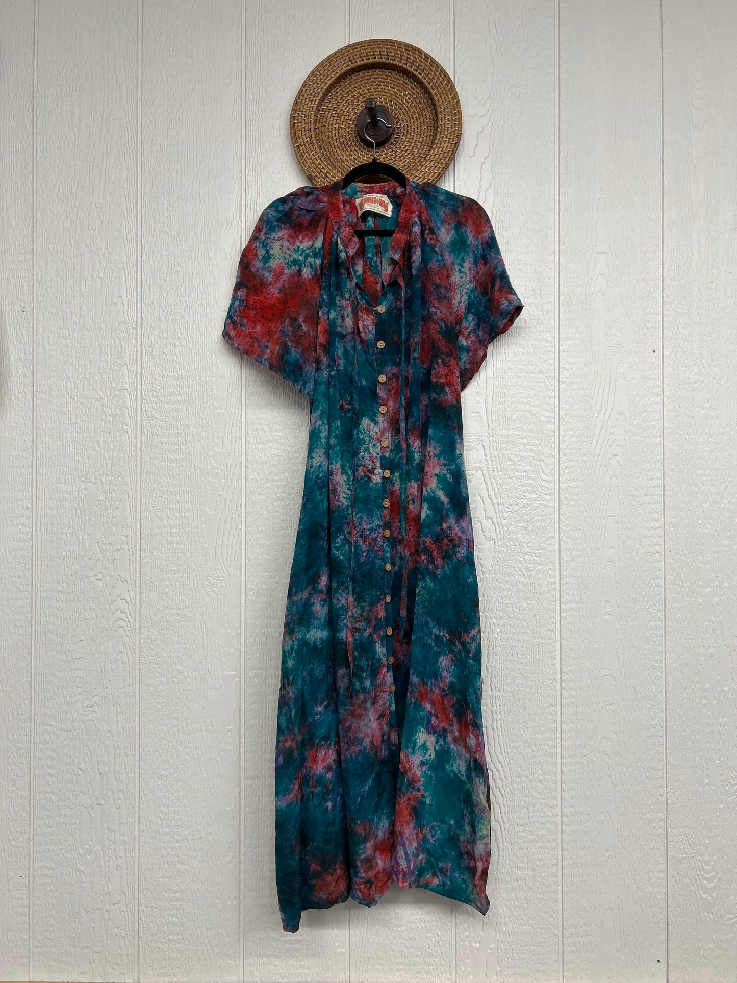 Crepe Sari Summer Woodstock Duster 0626 057
