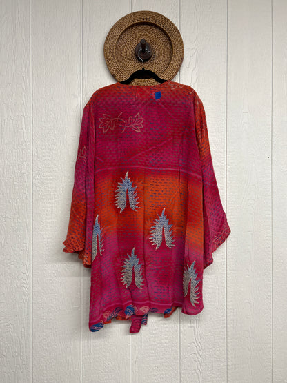 Crepe Sari Shortie Spellbound Kimono 0426 170