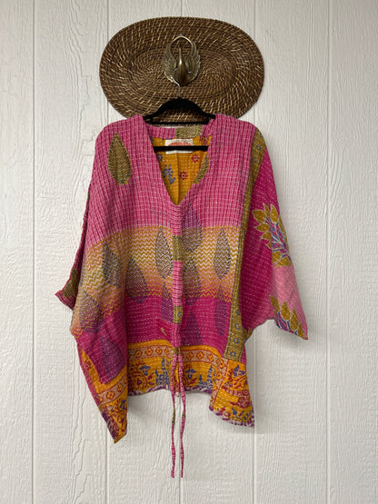 Pareo Kantha Hi-Lo Butterfly Top 0626 111