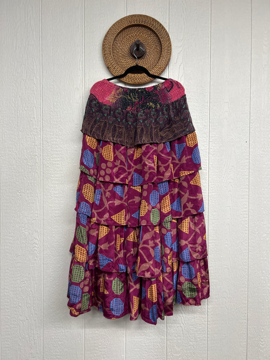 Rasgulla Sari Venus Ruffle Maxi 1125 184