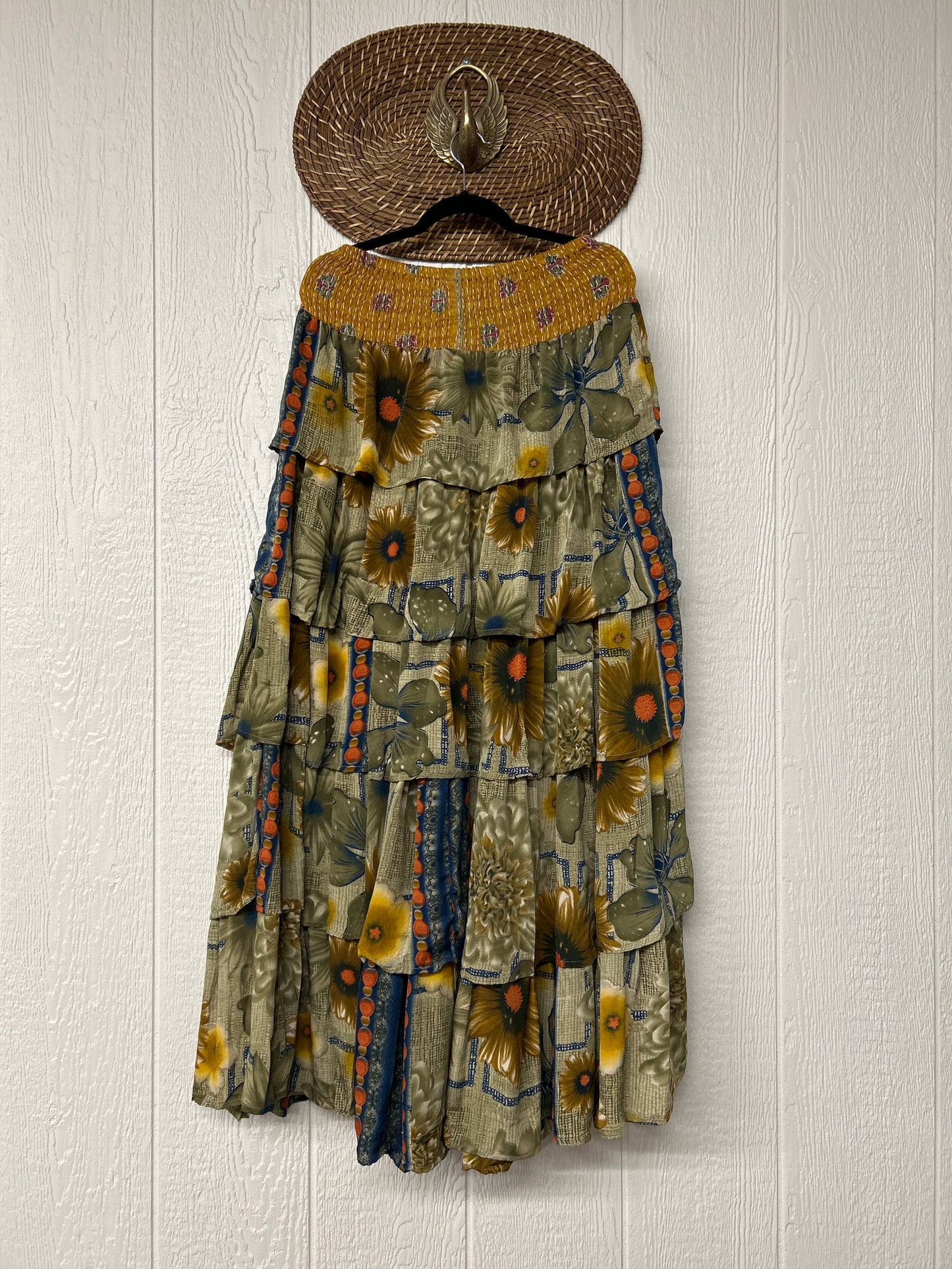 Rasgulla Sari Venus Ruffle Maxi 1125 004