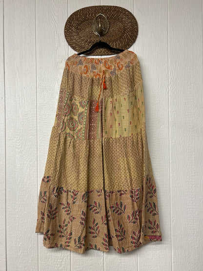 Pareo Kantha Lotus Maxi Skirt 0826 149