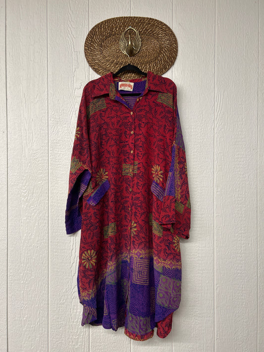 Crepe Sari Free To Be Longsleeve Maxi 1225 035