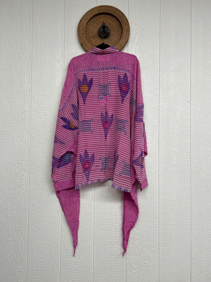 Crepe Sari Nirvana Button Down 1125 231