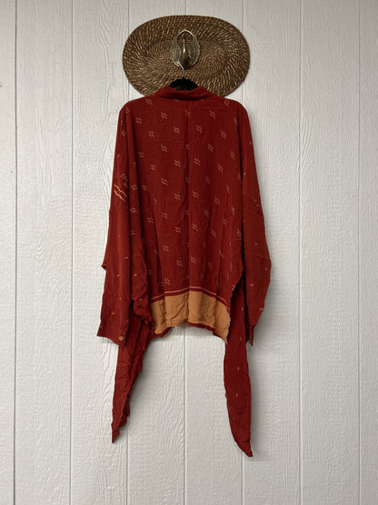 Crepe Sari Nirvana Button Down 1125 058