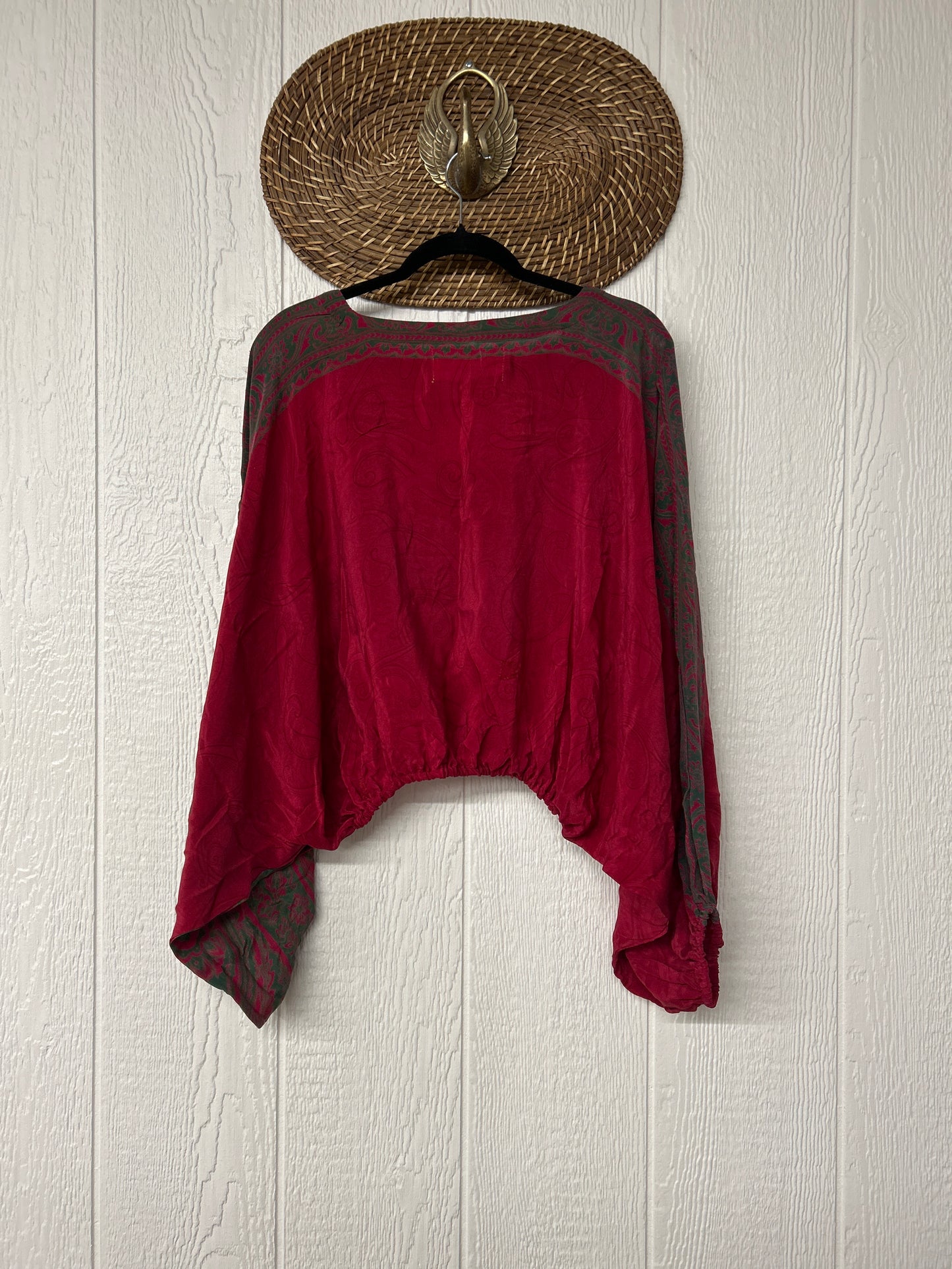 Crepe Sari Luna Crop Top 0126 280