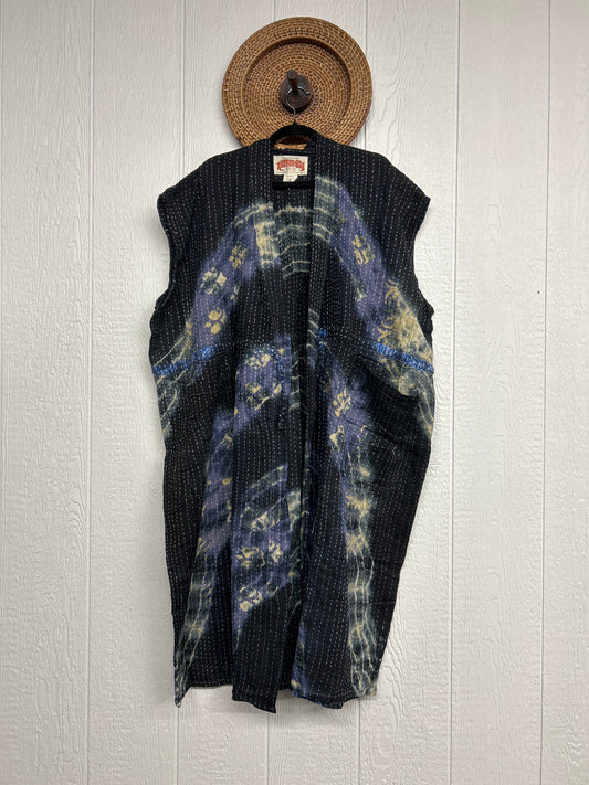 RETAIL Pareo Kantha Dreamweaver Kimono Vest 0526 030