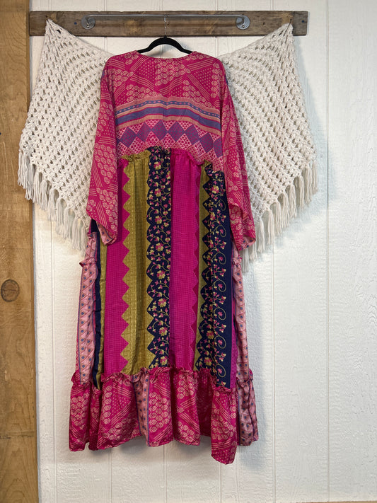 Rasgulla Sari Rhiannon Kimono 0826 032