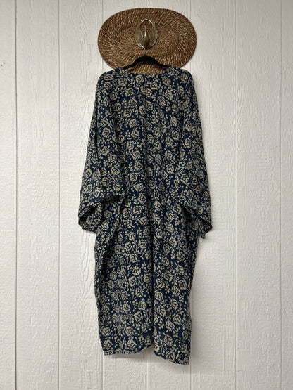 Crepe Sari Gaia Duster Dress 0826 007