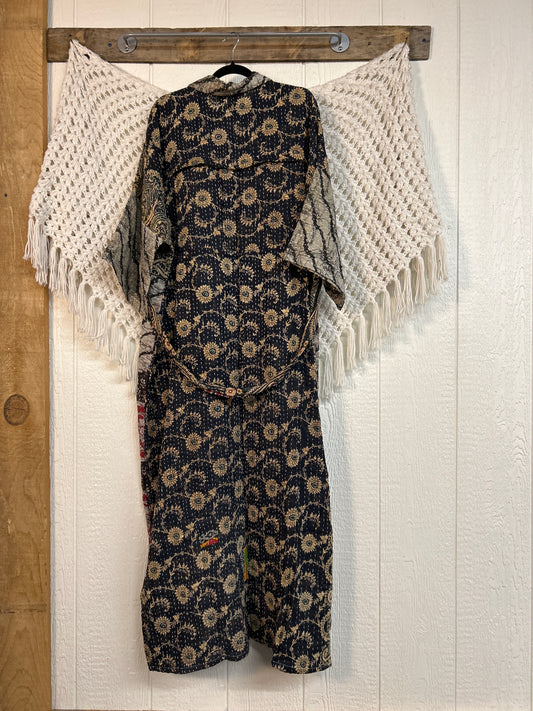 Pareo Kantha Gravity Duster Dress 0226 133