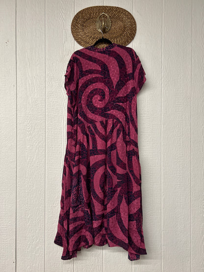 Crepe Sari Summer Evermore Kimono 0726 098