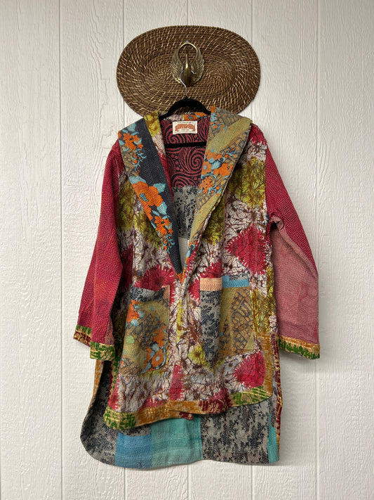 Fine Kantha Drifter Coat 1026 108