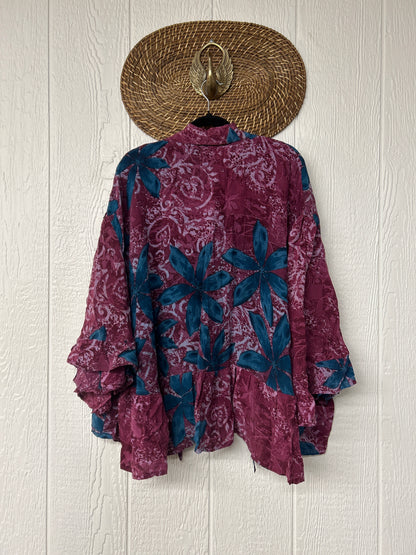 Crepe Sari Wild Rose Top 1026 163
