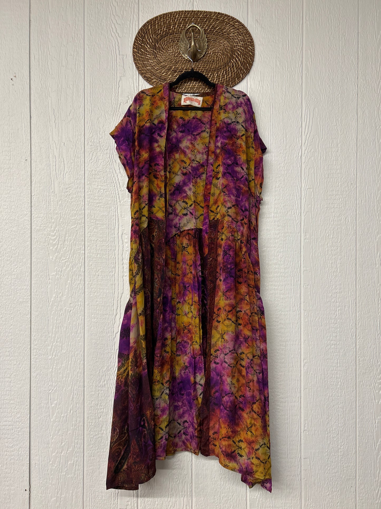 Crepe Sari Summer Evermore Kimono 0726 017