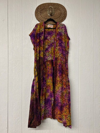 Crepe Sari Summer Evermore Kimono 0726 017
