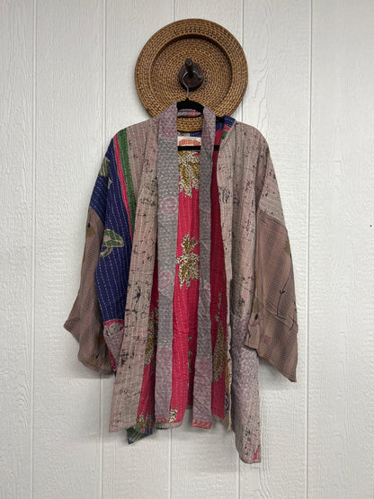 RETAIL Pareo Kantha Shortie Majestic Kimono 0326 249