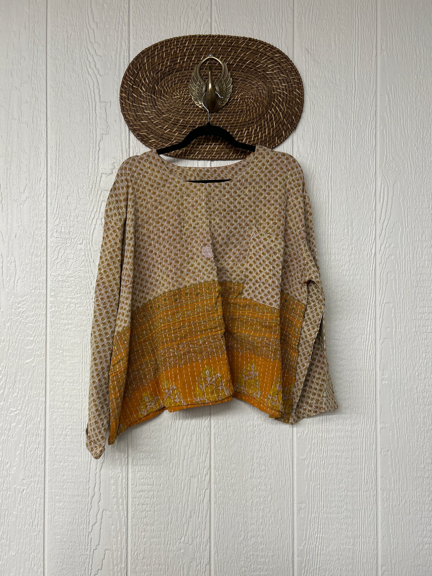 Pareo Kantha Wanderer Pocket Crop Top 0226 143