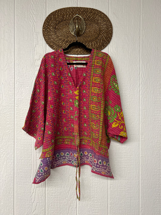 Pareo Kantha Hi-Lo Butterfly Top 0626 274