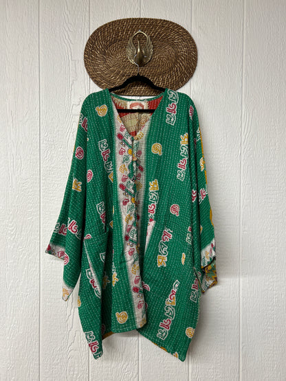 Pareo Kantha Gaia Button-Down Kimono 0126 192