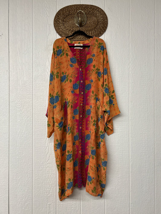 Crepe Sari Gaia Duster Dress 0826 040