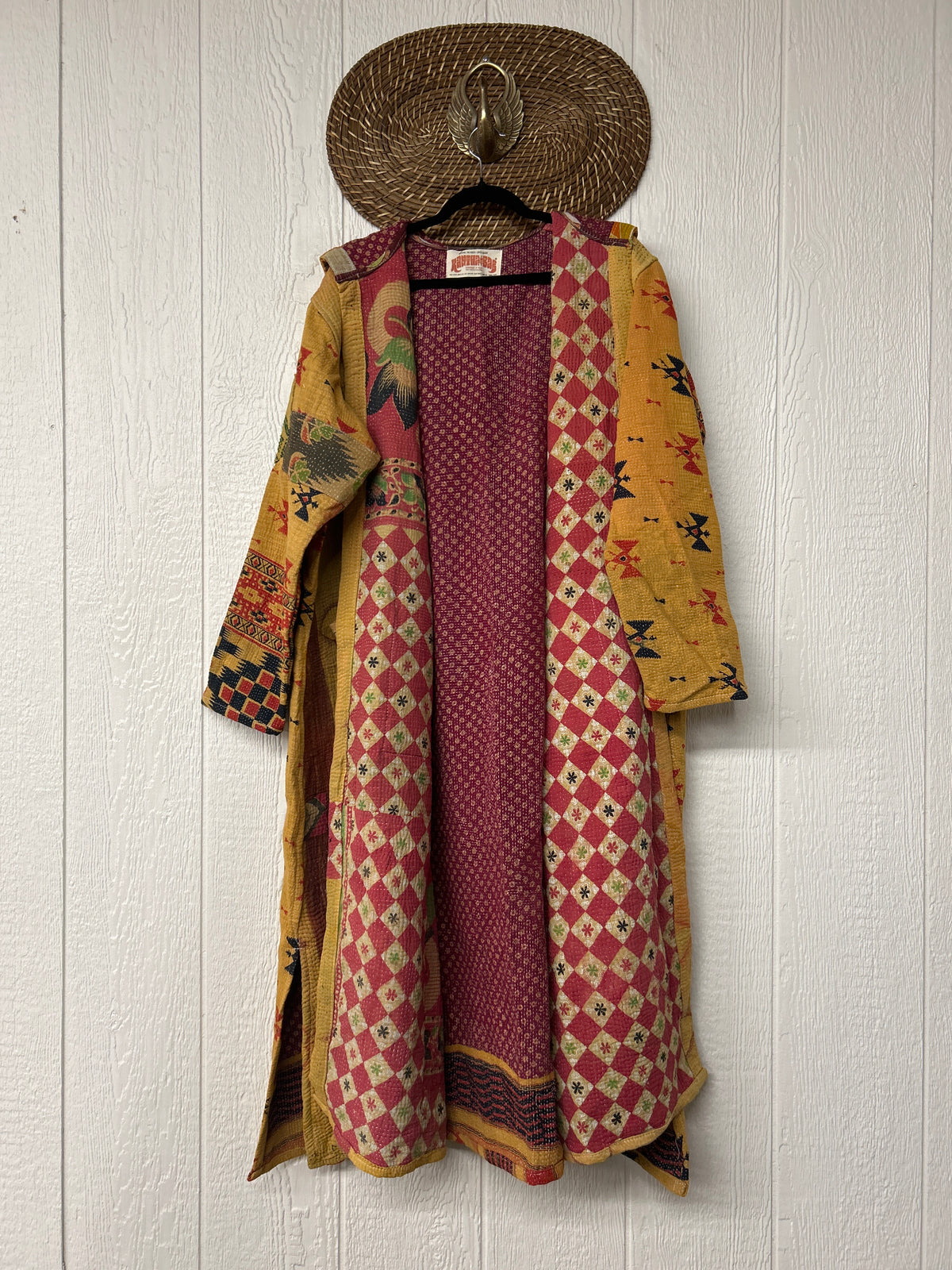 Fine Kantha Rising Sun Coat 1026 227