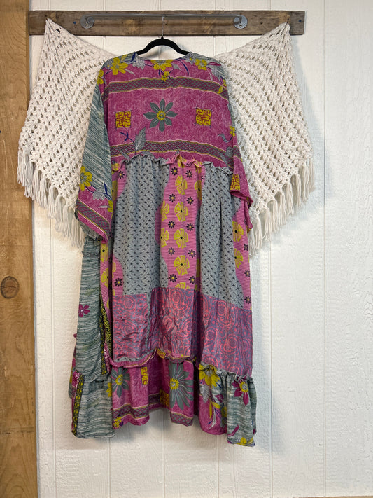 Rasgulla Sari Rhiannon Kimono 0826 132