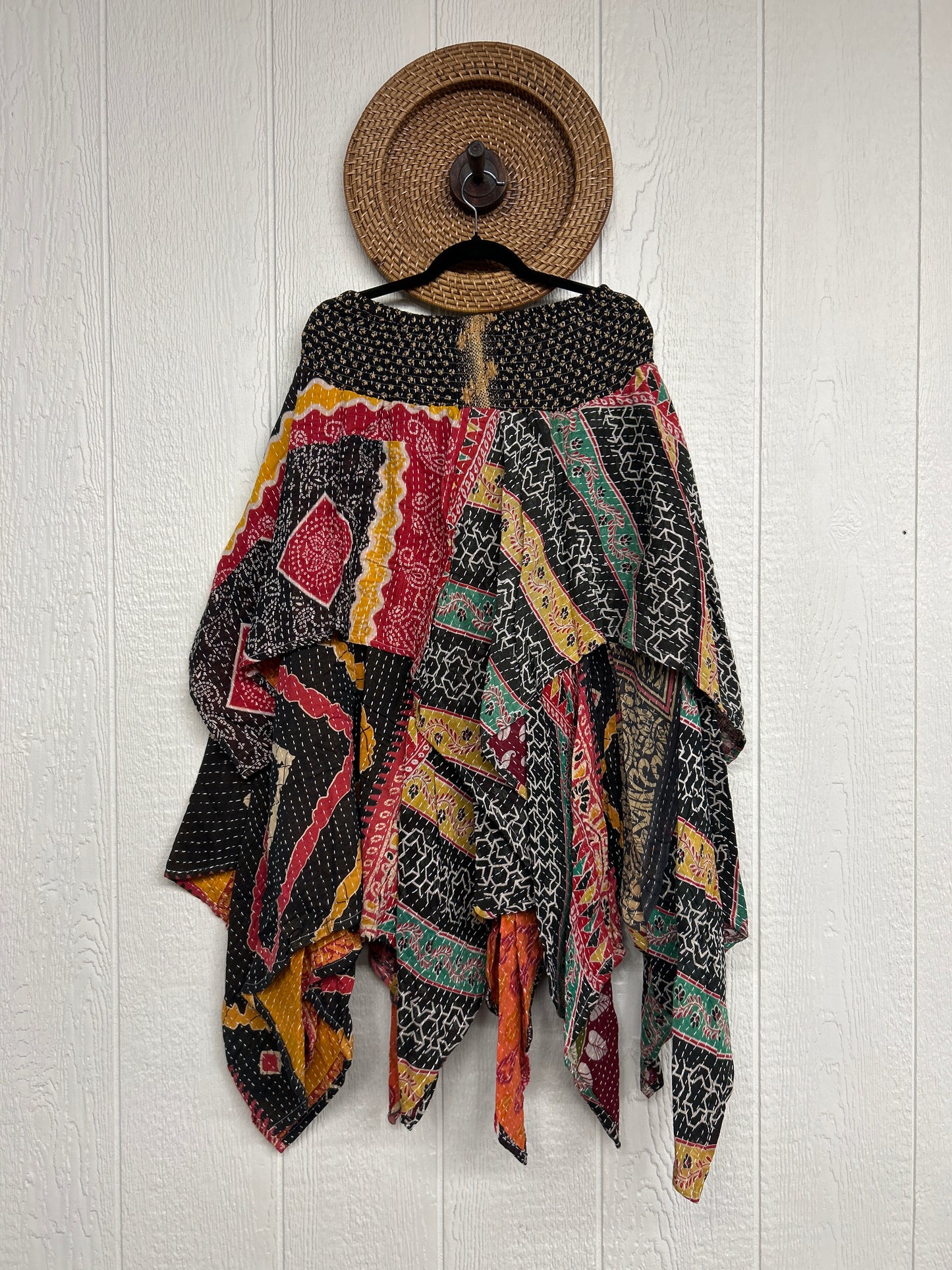 Pareo Kantha Pixie Skirt 0426 157