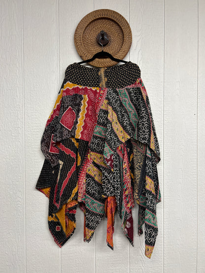 Pareo Kantha Pixie Skirt 0426 157