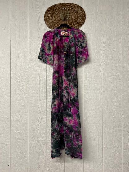 Crepe Sari Summer Woodstock Duster 0626 246
