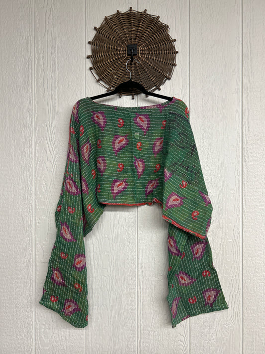 Pareo Kantha Abundance Crop Top 1026 020