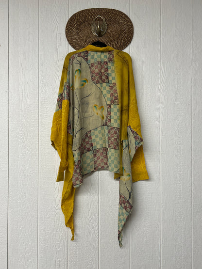 Crepe Sari Nirvana Button Down 1125 080