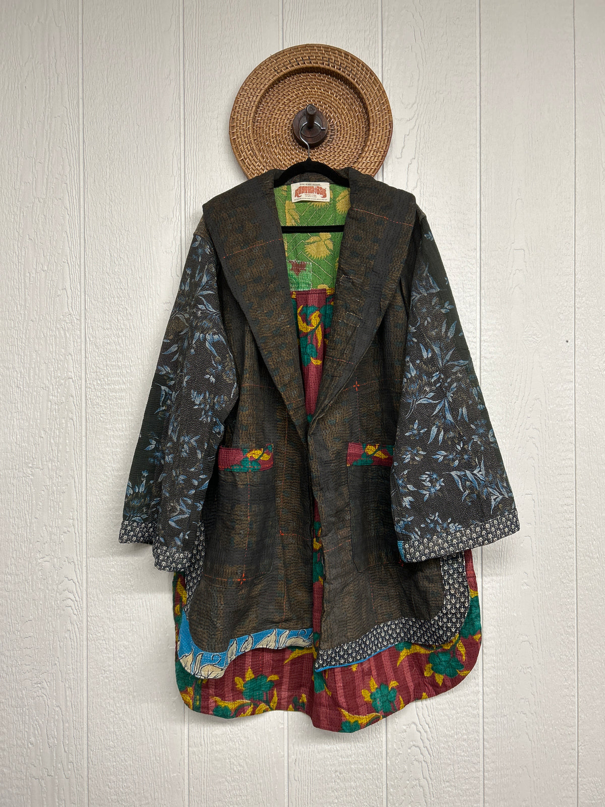 Fine Kantha Drifter Coat 1026 245