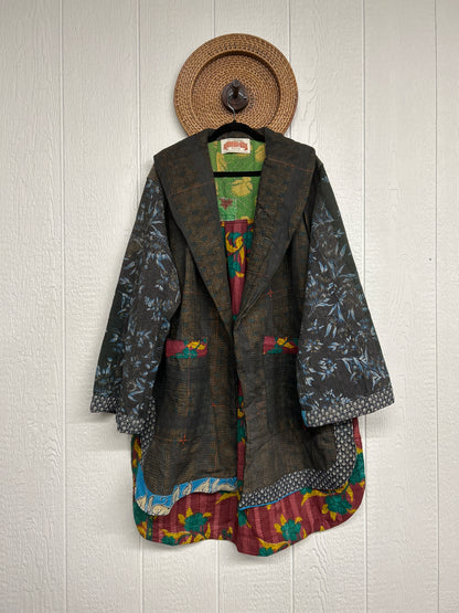 Fine Kantha Drifter Coat 1026 245
