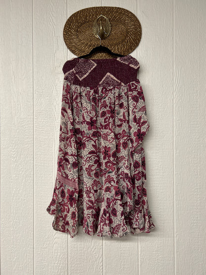 Crepe Sari Inner Peace Wrap Skirt 0626 047
