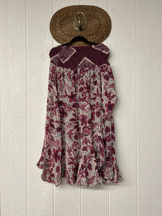 Crepe Sari Inner Peace Wrap Skirt 0626 047