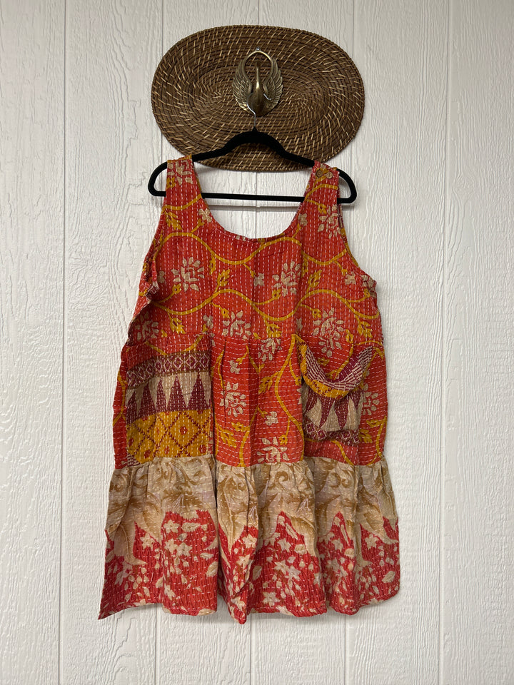 Kantha Meadow Mini Dress 0625 169