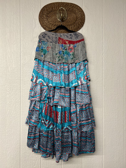 Rasgulla Sari Venus Ruffle Maxi 1125 147