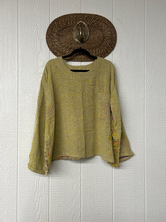 Pareo Kantha Wanderer Pocket Crop Top 0226 130