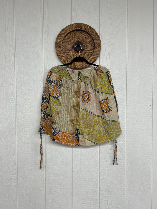 Kantha Butterfly Shorts 0425 025