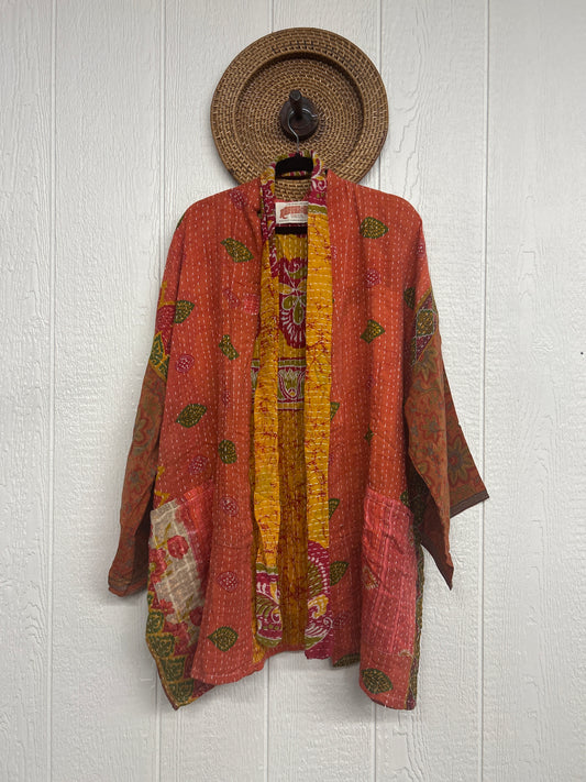 Pareo Kantha Shortie Majestic Kimono 0326 185