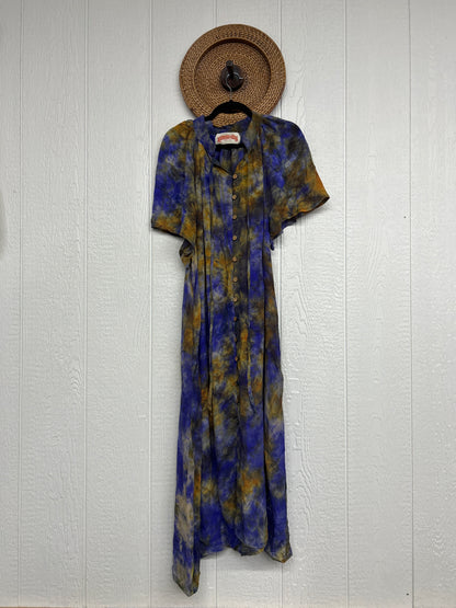 Crepe Sari Summer Woodstock Duster 0626 121