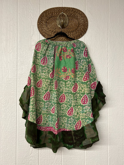 Pareo Kantha Wild Rose Skirt 0426 181