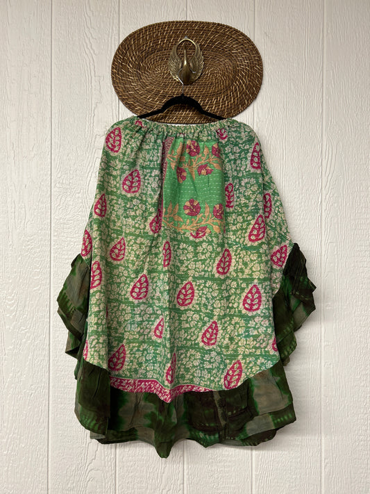 Pareo Kantha Wild Rose Skirt 0426 181