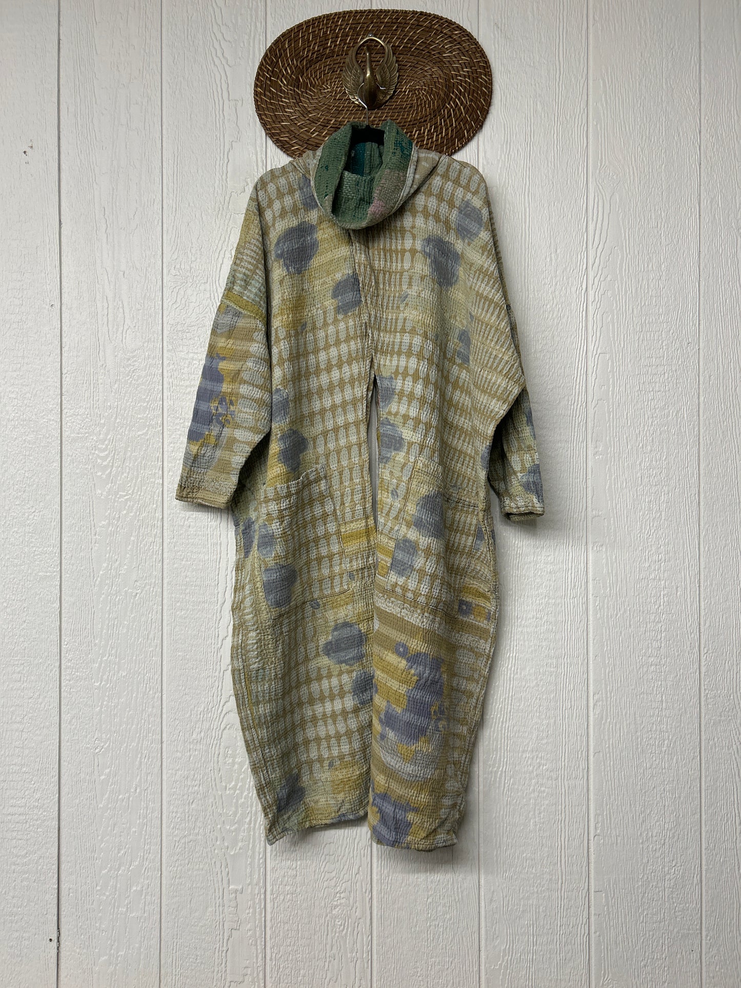 Alchemi Fine Kantha Cowl Split Pullover 0926 006